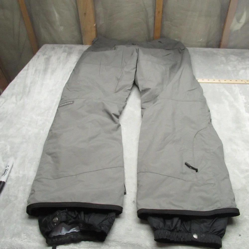 Columbia Convert Snow Pants Men‎ XL Grey Ski Winter Waterproof Outdoor 40x35